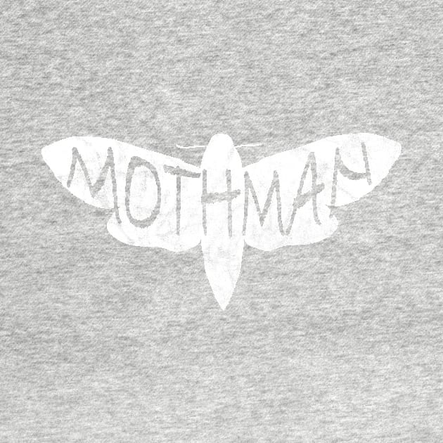 Mothman - Point Pleasant WV Mothman Figure Moth Man Cryptozoology Legend Design by Get Hopped Apparel